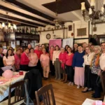 Postare promoțională pe Facebook pentru evenimentul Pink Tea Time din Sibiu